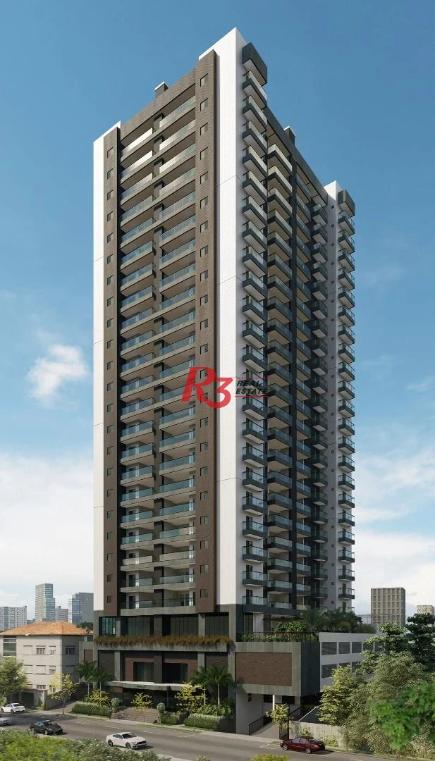 Apartamento à venda, 82 m² por R$ 1.087.800,00 - Aparecida - Santos/SP