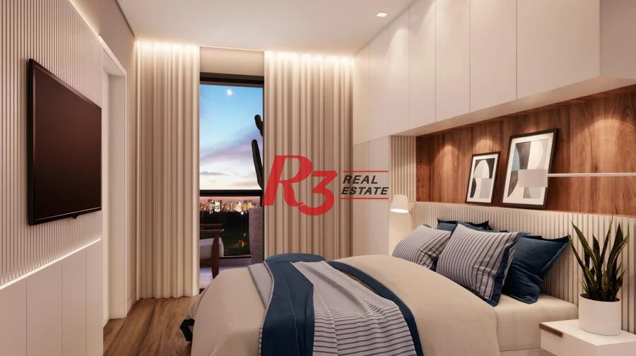Apartamento à venda, 82 m² por R$ 1.087.800,00 - Aparecida - Santos/SP
