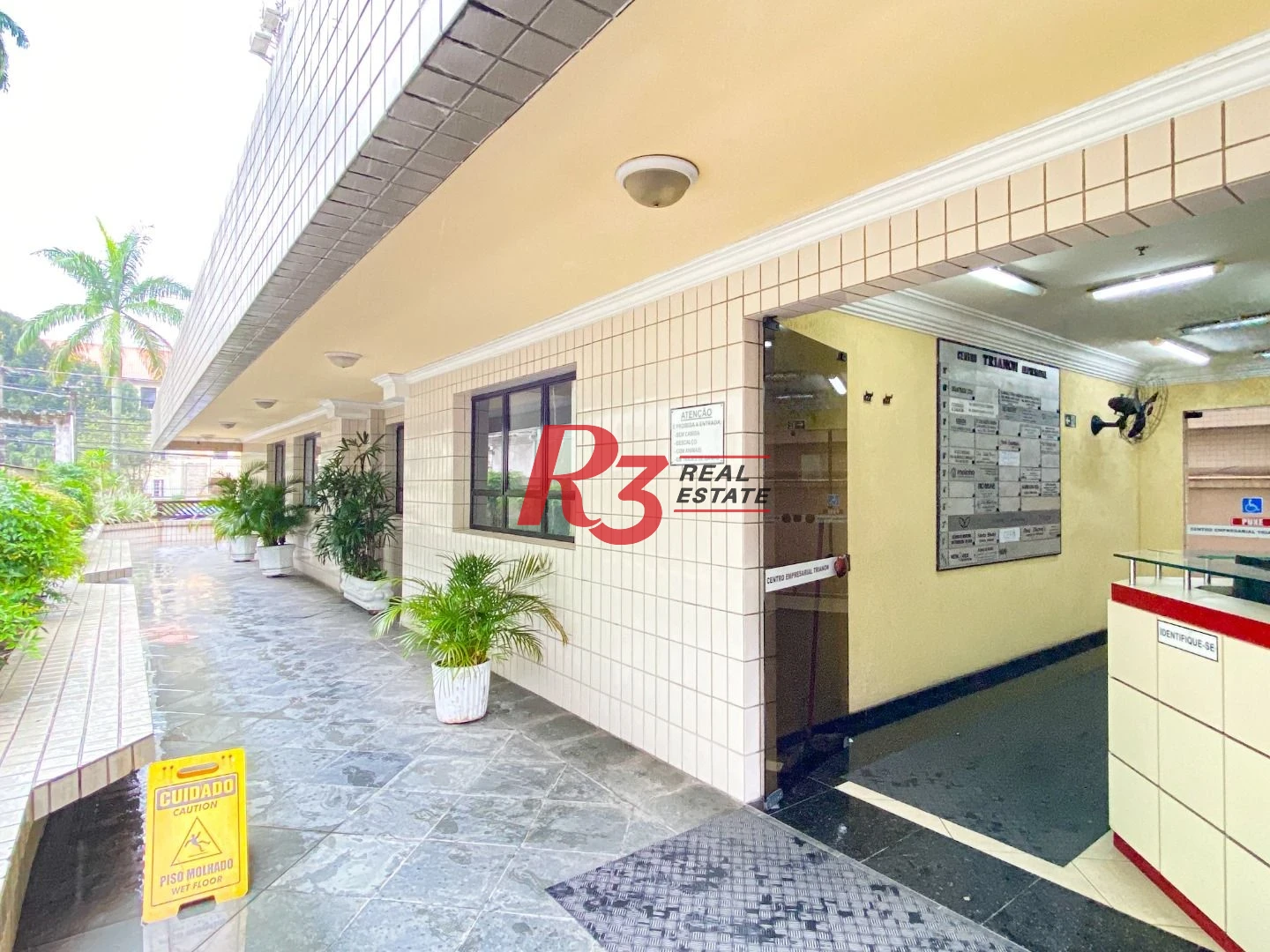 Sala para alugar, 44 m² por R$ 2.900,02/mês - Gonzaga - Santos/SP