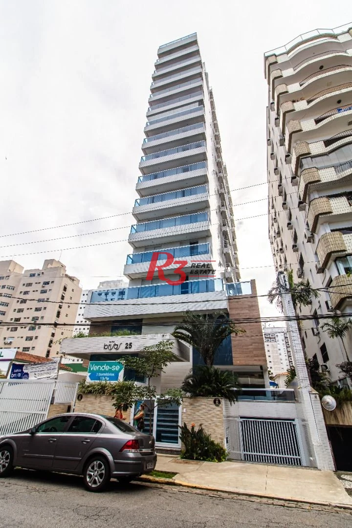 Apartamento com 3 dormitórios à venda, 117 m² por R$ 1.290.000,00 - Ponta da Praia - Santos/SP