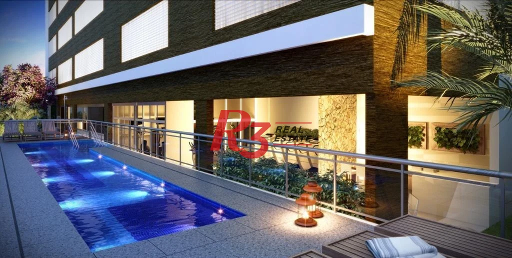 Apartamento com 2 dormitórios à venda, 68 m² por R$ 1.495.000,00 - Pompéia - Santos/SP