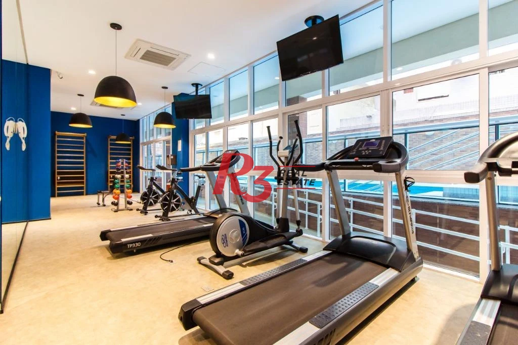 Apartamento com 2 dormitórios à venda, 68 m² por R$ 1.495.000,00 - Pompéia - Santos/SP