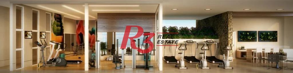 Apartamento com 2 dormitórios à venda, 68 m² por R$ 1.495.000,00 - Pompéia - Santos/SP