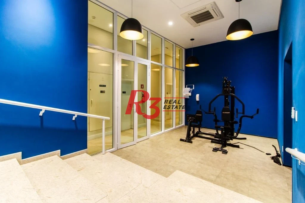 Apartamento com 2 dormitórios à venda, 68 m² por R$ 1.495.000,00 - Pompéia - Santos/SP