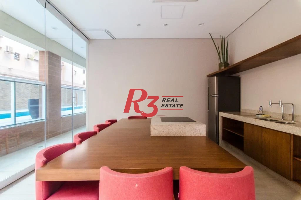 Apartamento com 2 dormitórios à venda, 68 m² por R$ 1.495.000,00 - Pompéia - Santos/SP