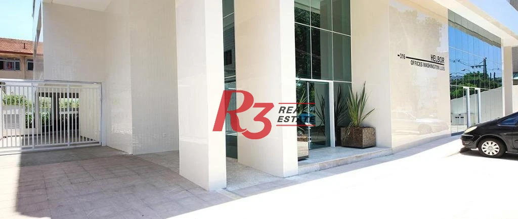 Sala para alugar, 12 m² por R$ 2.500,00/mês - Vila Matias - Santos/SP