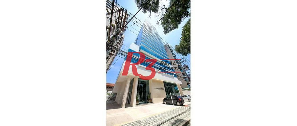 Sala para alugar, 12 m² por R$ 2.500,00/mês - Vila Matias - Santos/SP