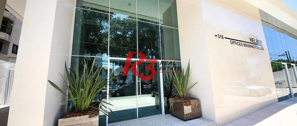 Sala para alugar, 12 m² por R$ 2.500,00/mês - Vila Matias - Santos/SP
